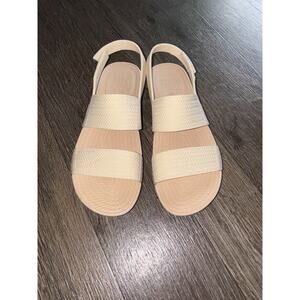 Reef Sandals Womens Size 8 Beige Tan Water Vista Slingback Sandals
